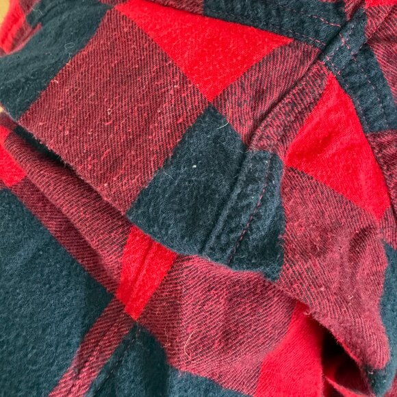 Land's End Holiday Flannel Pajama Set with Pockets! Good Condition Size XS - Picture 4 of 4